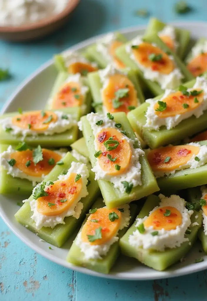 30+ Keto Dessert Recipes with Cream Cheese That Are Low-Carb Heaven 129 30+ Keto Dessert Recipes with Cream Cheese That Are Low-Carb Heaven - 21. Cream Cheese Celery Sticks