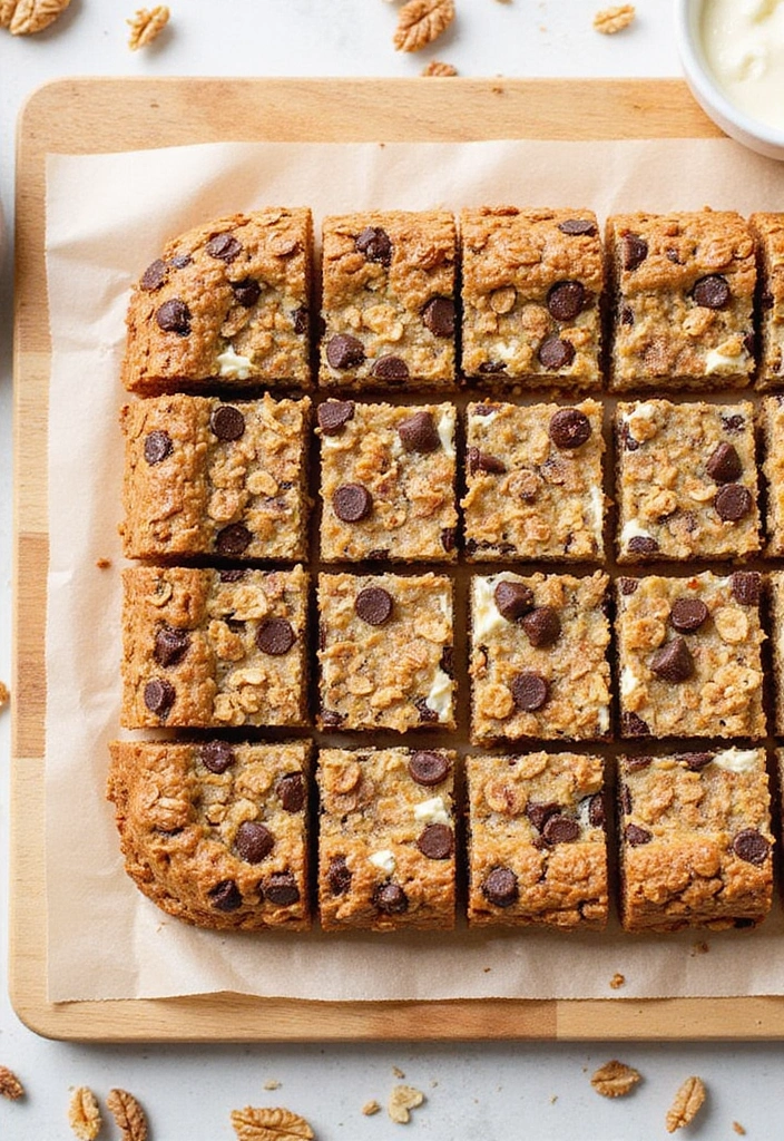30+ Keto Dessert Recipes with Cream Cheese That Are Low-Carb Heaven 176 30+ Keto Dessert Recipes with Cream Cheese That Are Low-Carb Heaven - 28. Cream Cheese Chocolate Chip Granola Bars