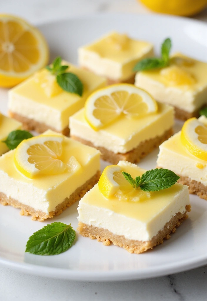 30+ Keto Dessert Recipes with Cream Cheese That Are Low-Carb Heaven 13 30+ Keto Dessert Recipes with Cream Cheese That Are Low-Carb Heaven - 3. Lemon Cream Cheese Bars