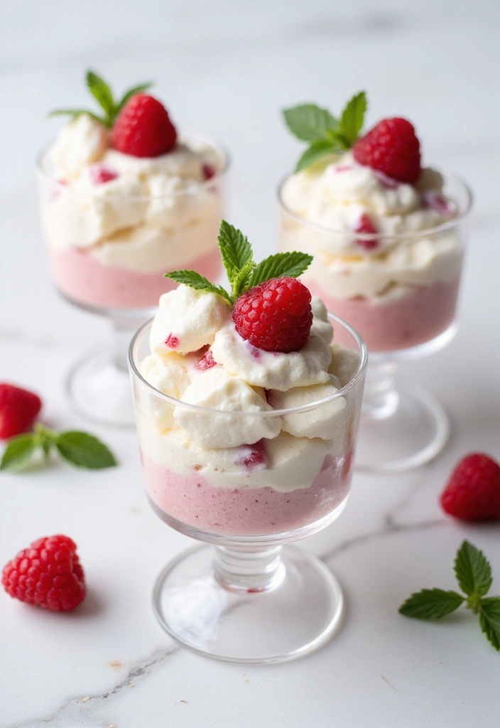 30+ Keto Dessert Recipes with Cream Cheese That Are Low-Carb Heaven 25 30+ Keto Dessert Recipes with Cream Cheese That Are Low-Carb Heaven - 5. Raspberry Cream Cheese Clouds
