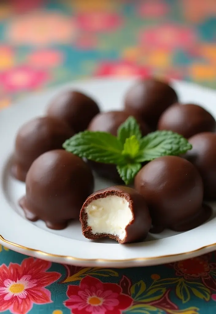 30+ Keto Dessert Recipes with Cream Cheese That Are Low-Carb Heaven 30 30+ Keto Dessert Recipes with Cream Cheese That Are Low-Carb Heaven - 6. Chocolate-Covered Cream Cheese Bites