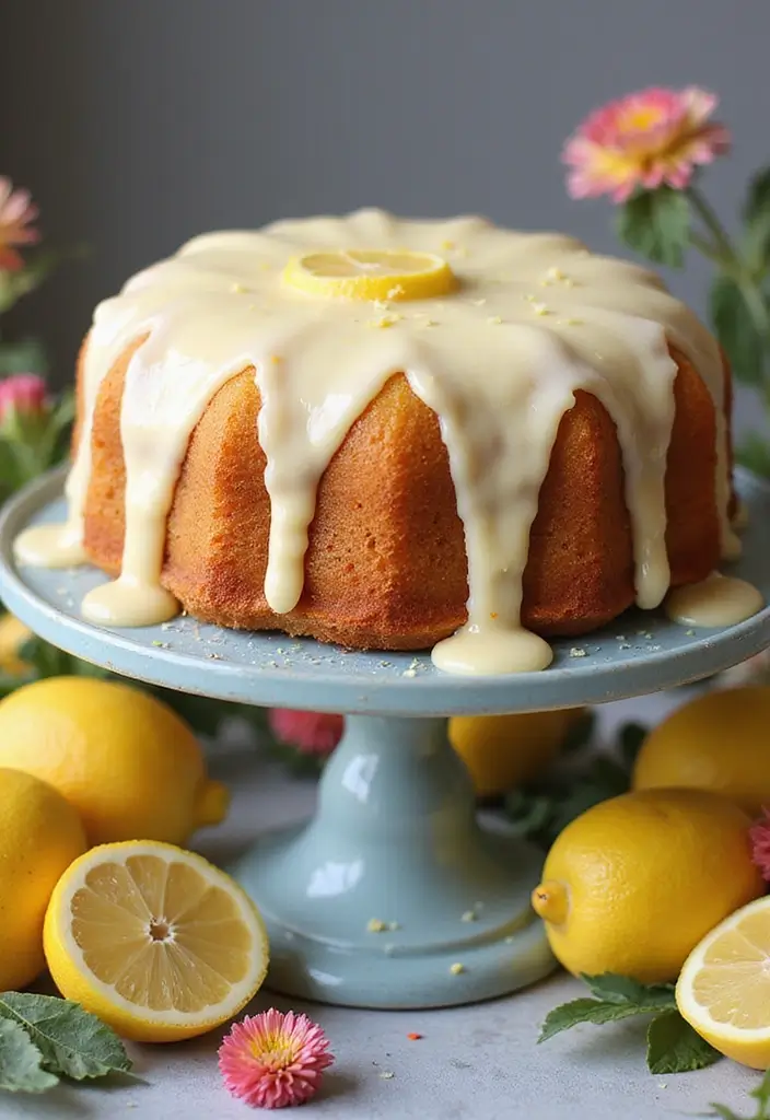 30+ Lemon Cream Cheese Dessert Recipes That Are Zesty and Light 1 30+ Lemon Cream Cheese Dessert Recipes That Are Zesty and Light - 1. Zesty Lemon Cream Cheese Cake