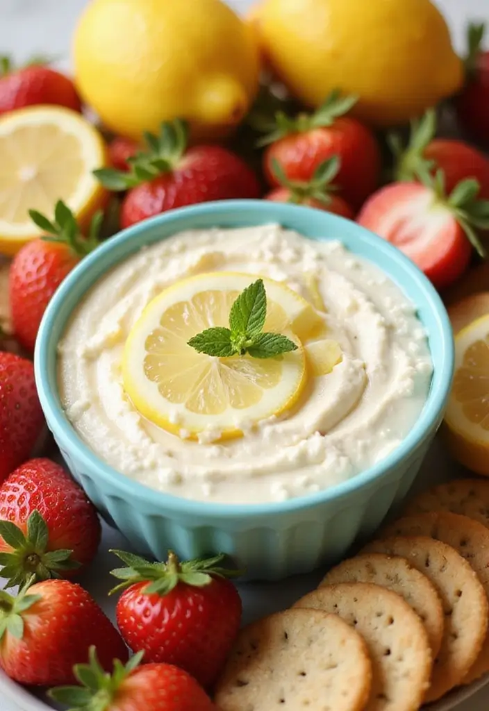 30+ Lemon Cream Cheese Dessert Recipes That Are Zesty and Light 69 30+ Lemon Cream Cheese Dessert Recipes That Are Zesty and Light - 11. Lemon Cream Cheese Dip