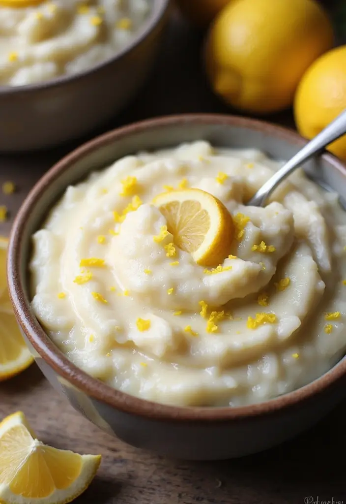 30+ Lemon Cream Cheese Dessert Recipes That Are Zesty and Light 170 30+ Lemon Cream Cheese Dessert Recipes That Are Zesty and Light - 26. Lemon Cream Cheese Rice Pudding