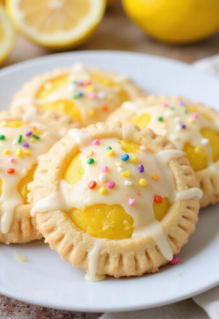 30+ Lemon Cream Cheese Dessert Recipes That Are Zesty and Light 191 30+ Lemon Cream Cheese Dessert Recipes That Are Zesty and Light - 29. Lemon Cream Cheese Poptarts