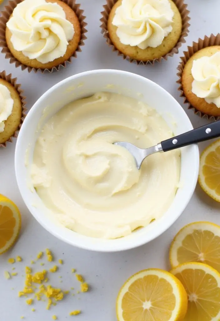30+ Lemon Cream Cheese Dessert Recipes That Are Zesty and Light 27 30+ Lemon Cream Cheese Dessert Recipes That Are Zesty and Light - 5. Lemon Cream Cheese Frosting