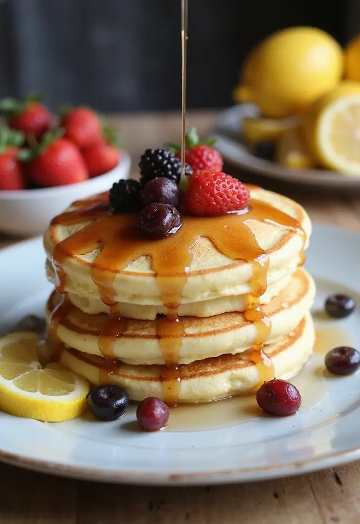 30+ Lemon Cream Cheese Dessert Recipes That Are Zesty and Light 34 30+ Lemon Cream Cheese Dessert Recipes That Are Zesty and Light - 6. Lemon Cream Cheese Pancakes