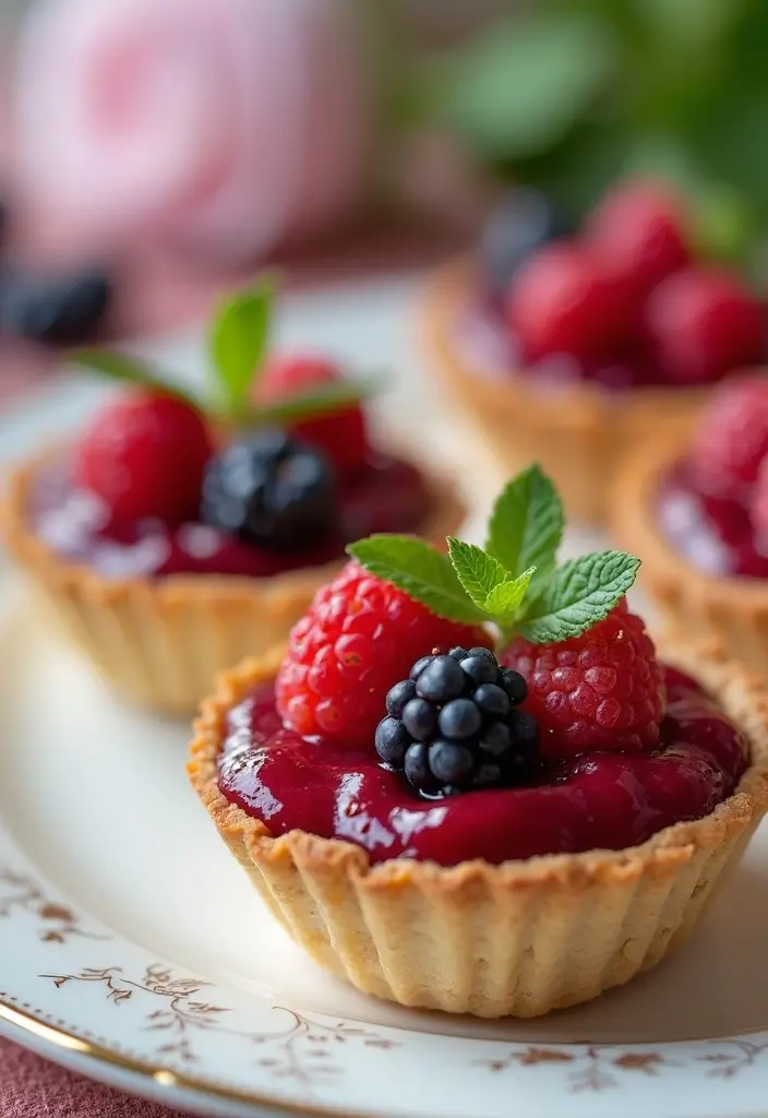 30+ Mini Tart Dessert Recipes That Are Easy, Cute, and Delicious 1 30+ Mini Tart Dessert Recipes That Are Easy, Cute, and Delicious - 1. Berry Bliss Mini Tarts