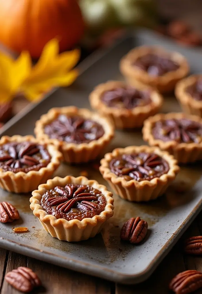 30+ Mini Tart Dessert Recipes That Are Easy, Cute, and Delicious 79 30+ Mini Tart Dessert Recipes That Are Easy, Cute, and Delicious - 12. Pecan Pie Mini Tarts