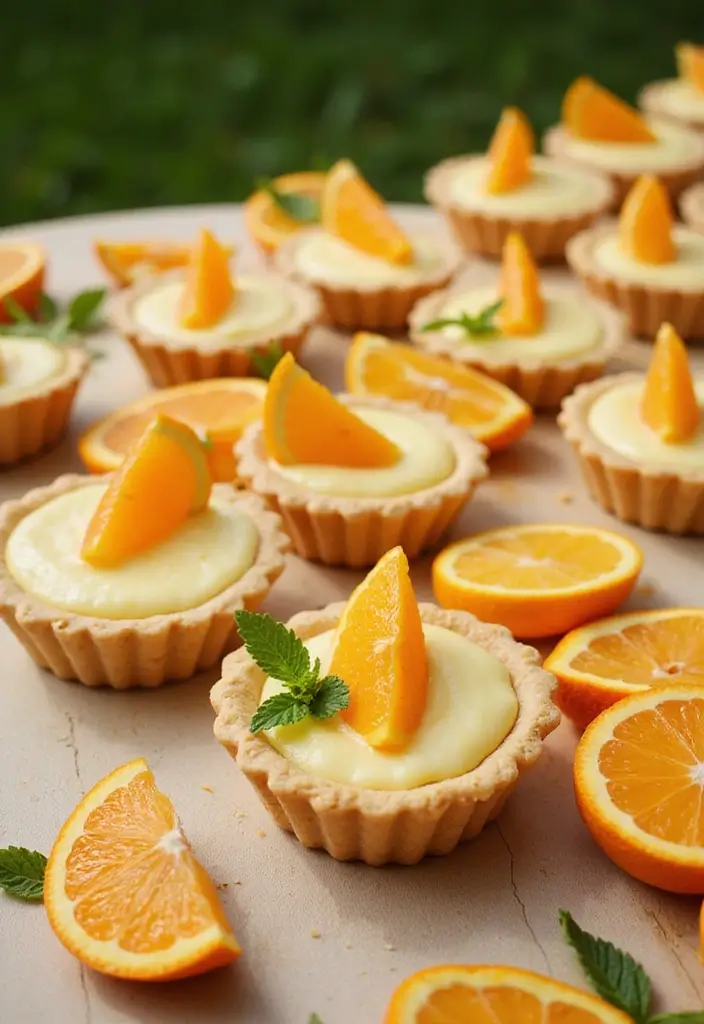 30+ Mini Tart Dessert Recipes That Are Easy, Cute, and Delicious 88 30+ Mini Tart Dessert Recipes That Are Easy, Cute, and Delicious - 13. Orange Creamsicle Mini Tarts