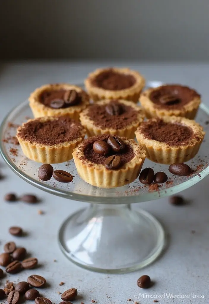 30+ Mini Tart Dessert Recipes That Are Easy, Cute, and Delicious 95 30+ Mini Tart Dessert Recipes That Are Easy, Cute, and Delicious - 14. Mocha Coffee Mini Tarts
