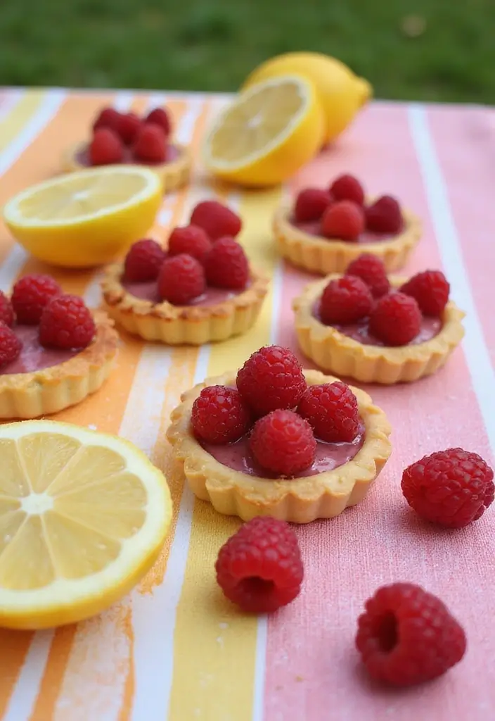 30+ Mini Tart Dessert Recipes That Are Easy, Cute, and Delicious 116 30+ Mini Tart Dessert Recipes That Are Easy, Cute, and Delicious - 17. Raspberry Lemonade Mini Tarts
