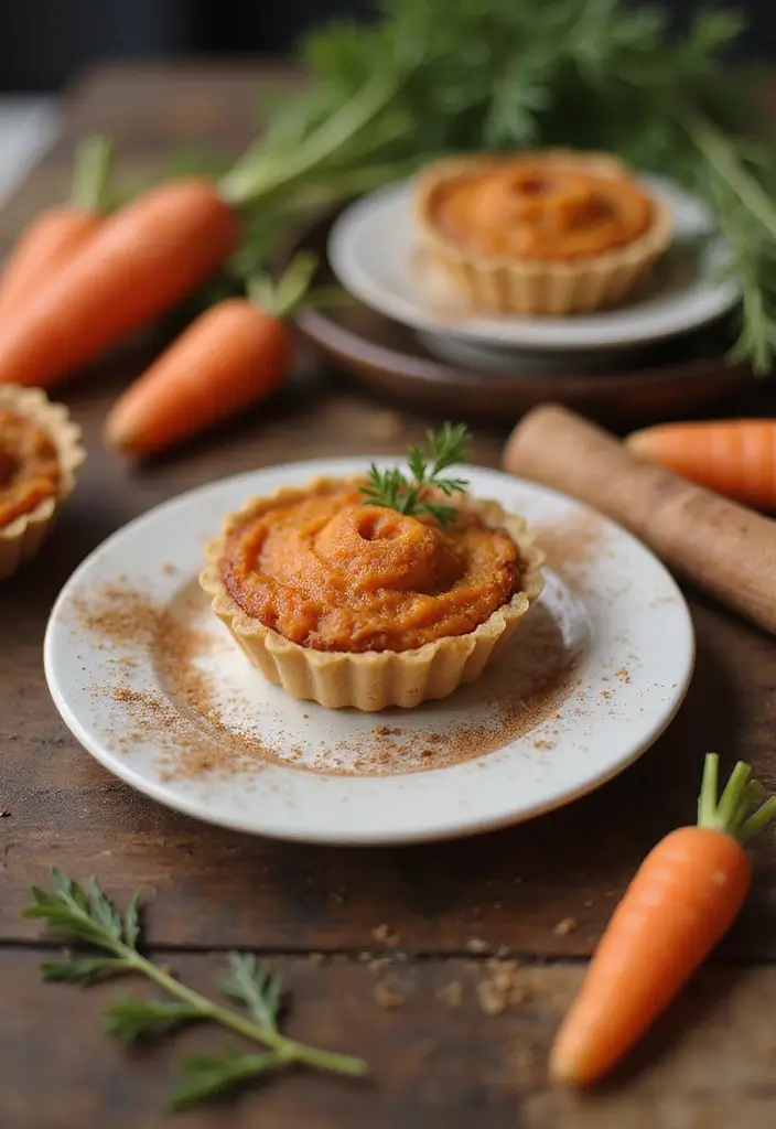 30+ Mini Tart Dessert Recipes That Are Easy, Cute, and Delicious 151 30+ Mini Tart Dessert Recipes That Are Easy, Cute, and Delicious - 22. Carrot Cake Mini Tarts
