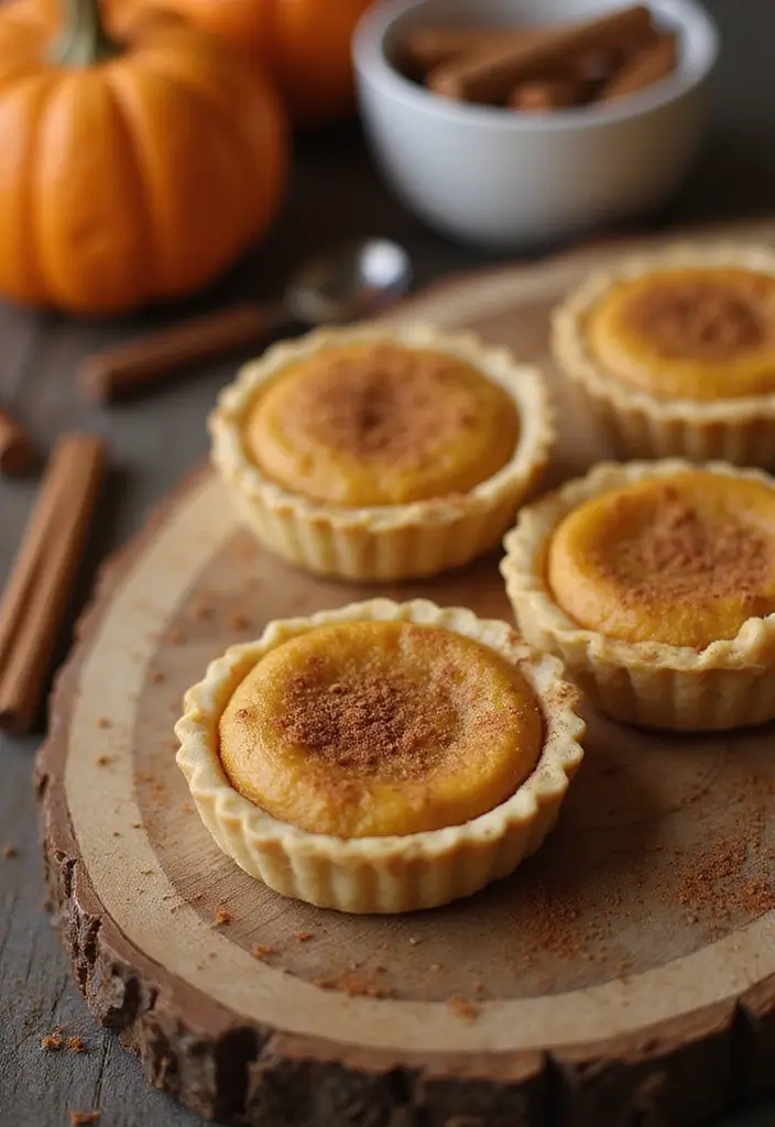 30+ Mini Tart Dessert Recipes That Are Easy, Cute, and Delicious 22 30+ Mini Tart Dessert Recipes That Are Easy, Cute, and Delicious - 4. Pumpkin Spice Mini Tarts