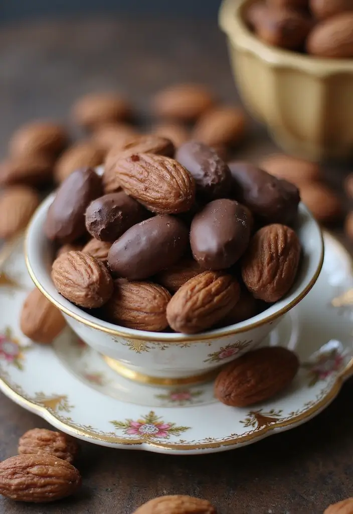 30+ Quick 3-Ingredient No-Bake Dessert Recipes for Instant Sweet Cravings 65 30+ Quick 3-Ingredient No-Bake Dessert Recipes for Instant Sweet Cravings - 11. Chocolate Covered Almonds