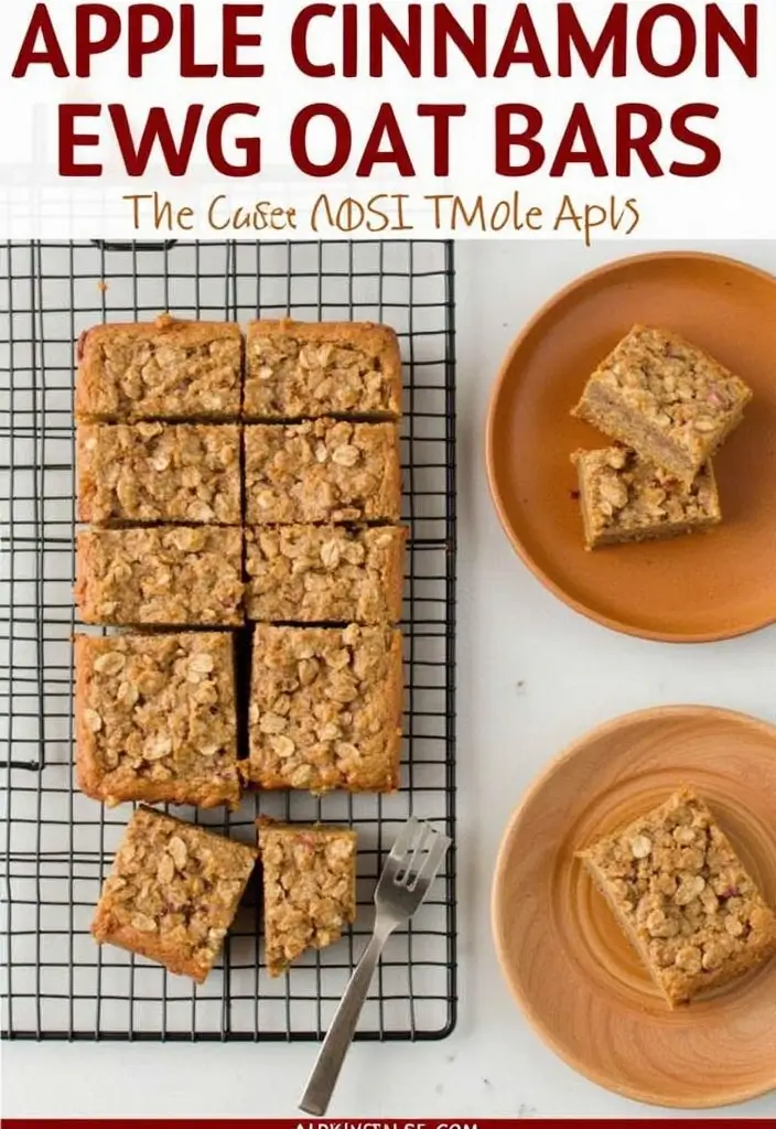 30+ Quick 3-Ingredient No-Bake Dessert Recipes for Instant Sweet Cravings 108 30+ Quick 3-Ingredient No-Bake Dessert Recipes for Instant Sweet Cravings - 18. Apple Cinnamon Oat Bars