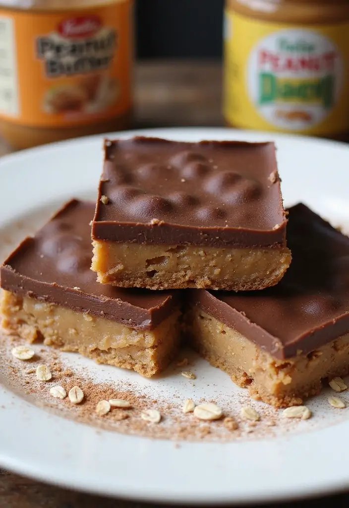 30+ Quick No-Bake Dessert Recipes That Come Together in Minutes 1 30+ Quick No-Bake Dessert Recipes That Come Together in Minutes - 1. No-Bake Chocolate Peanut Butter Bars