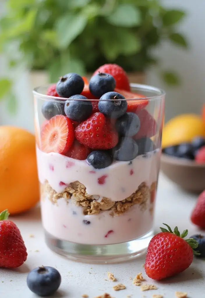 30+ Quick No-Bake Dessert Recipes That Come Together in Minutes 4 30+ Quick No-Bake Dessert Recipes That Come Together in Minutes - 2. Berry Yogurt Parfait