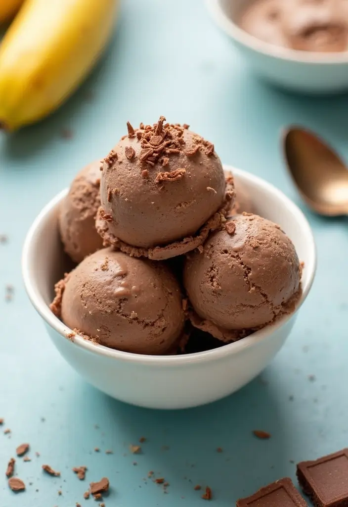 30+ Quick No-Bake Dessert Recipes That Come Together in Minutes 123 30+ Quick No-Bake Dessert Recipes That Come Together in Minutes - 21. No-Bake Chocolate Banana Ice Cream