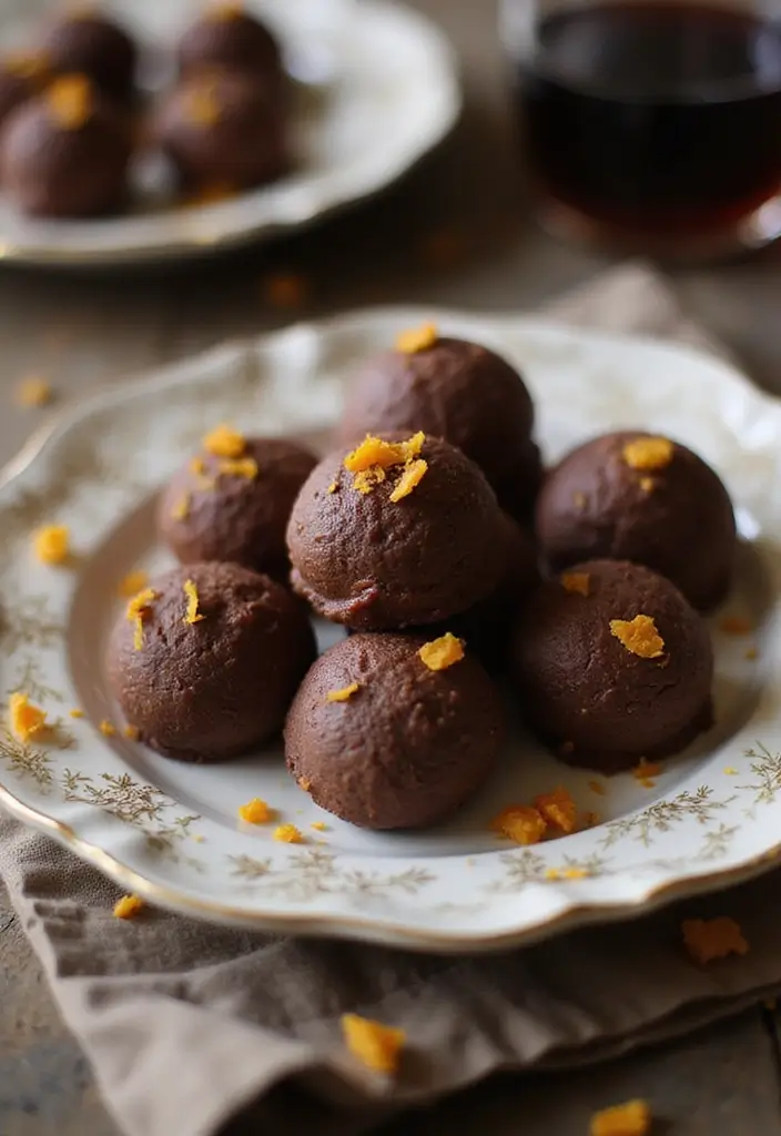 30+ Quick No-Bake Dessert Recipes That Come Together in Minutes 140 30+ Quick No-Bake Dessert Recipes That Come Together in Minutes - 24. No-Bake Chocolate Orange Truffles
