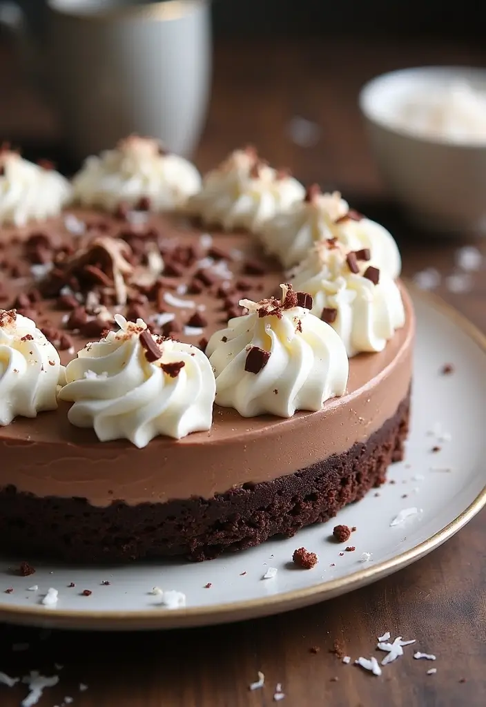 30+ Quick No-Bake Dessert Recipes That Come Together in Minutes 173 30+ Quick No-Bake Dessert Recipes That Come Together in Minutes - 29. No-Bake Chocolate Coconut Cream Pie