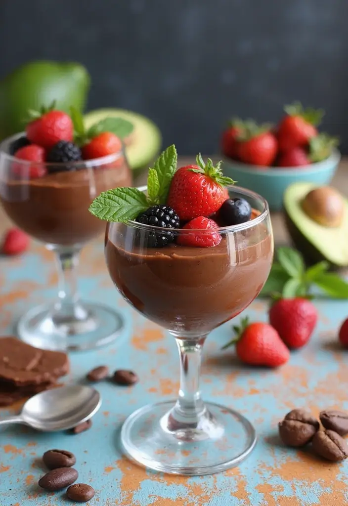 30+ Quick No-Bake Dessert Recipes That Come Together in Minutes 39 30+ Quick No-Bake Dessert Recipes That Come Together in Minutes - 7. Chocolate Avocado Mousse