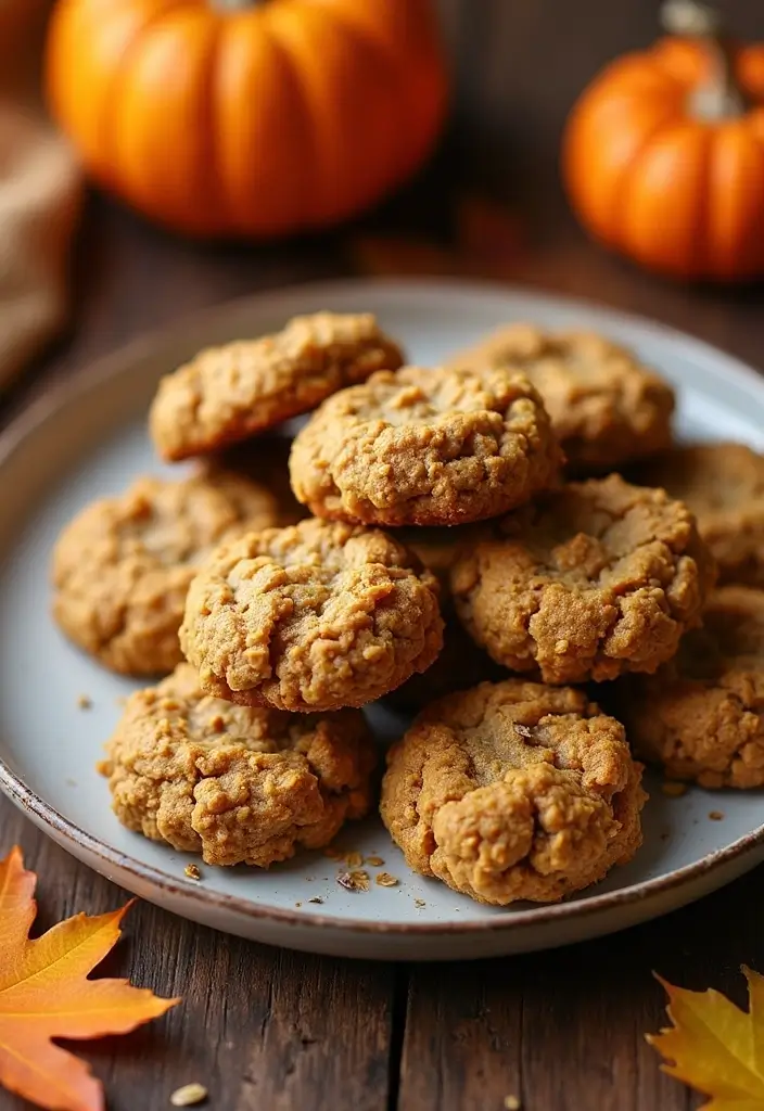 30+ Quick No-Bake Dessert Recipes That Come Together in Minutes 46 30+ Quick No-Bake Dessert Recipes That Come Together in Minutes - 8. No-Bake Pumpkin Oatmeal Cookies