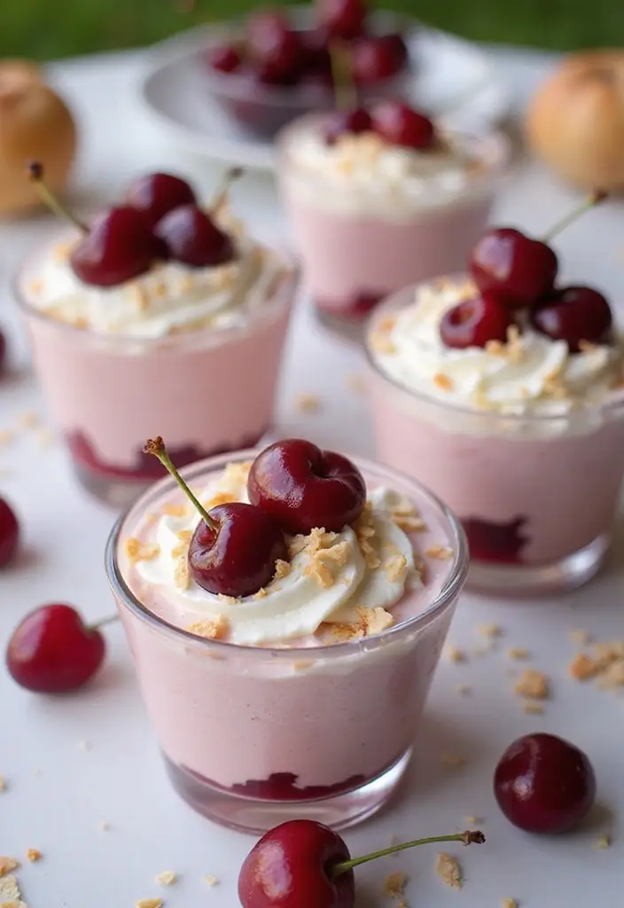 30+ Quick and Easy Summer Dessert Recipes for Hot Days 125 30+ Quick and Easy Summer Dessert Recipes for Hot Days - 21. Cherry Coconut Whip