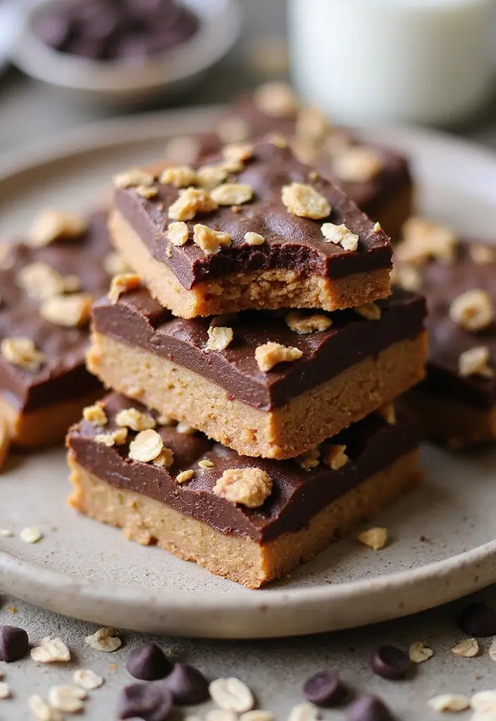 30+ Quick and Easy Summer Dessert Recipes for Hot Days 25 30+ Quick and Easy Summer Dessert Recipes for Hot Days - 5. No-Bake Chocolate Peanut Butter Bars