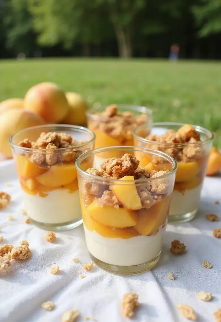 30+ Quick and Easy Summer Dessert Recipes for Hot Days 49 30+ Quick and Easy Summer Dessert Recipes for Hot Days - 9. Easy Peach Cobbler Cups