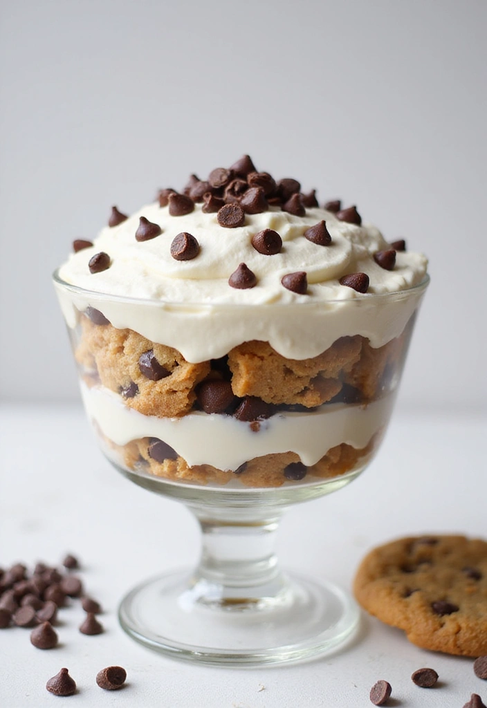 30+ Sweetened Condensed Milk Dessert Recipes That Are Rich and Creamy 62 30+ Sweetened Condensed Milk Dessert Recipes That Are Rich and Creamy - 10. Chocolate Chip Cookie Dough Trifle