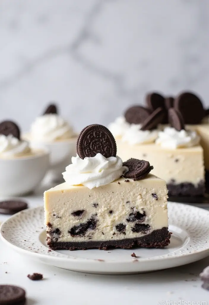30+ Sweetened Condensed Milk Dessert Recipes That Are Rich and Creamy 104 30+ Sweetened Condensed Milk Dessert Recipes That Are Rich and Creamy - 16. No-Bake Oreo Cheesecake