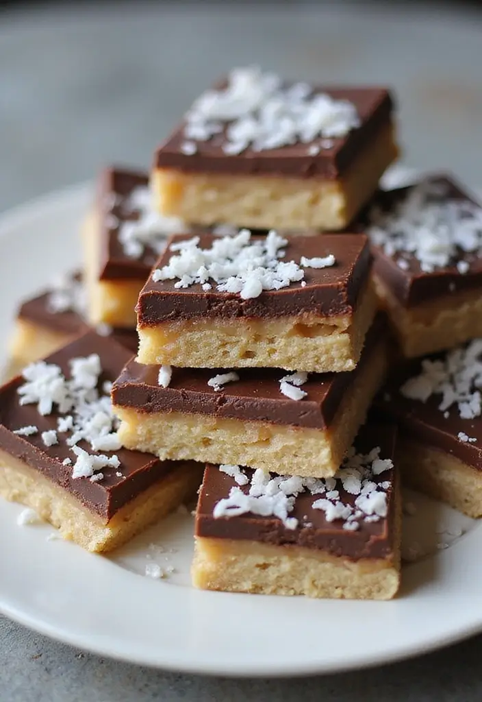 30+ Sweetened Condensed Milk Dessert Recipes That Are Rich and Creamy 8 30+ Sweetened Condensed Milk Dessert Recipes That Are Rich and Creamy - 2. Chocolate Coconut Bars