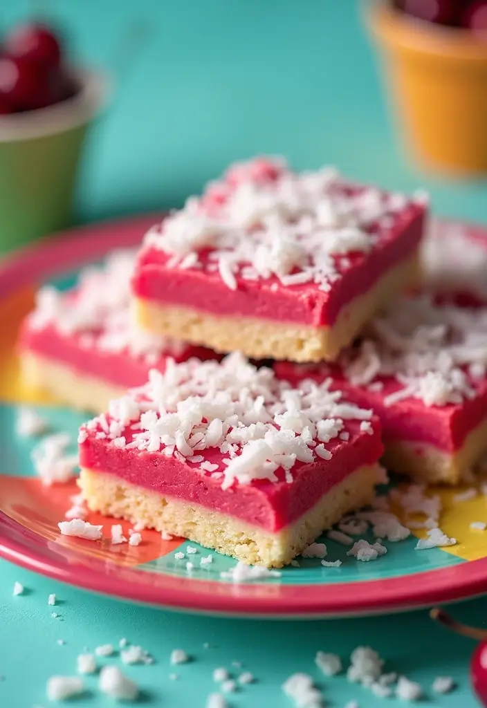 30+ Sweetened Condensed Milk Dessert Recipes That Are Rich and Creamy 188 30+ Sweetened Condensed Milk Dessert Recipes That Are Rich and Creamy - 28. Cherry Coconut Dream Bars