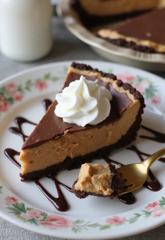 30+ Sweetened Condensed Milk Dessert Recipes That Are Rich and Creamy 20 30+ Sweetened Condensed Milk Dessert Recipes That Are Rich and Creamy - 4. No-Bake Chocolate Peanut Butter Pie